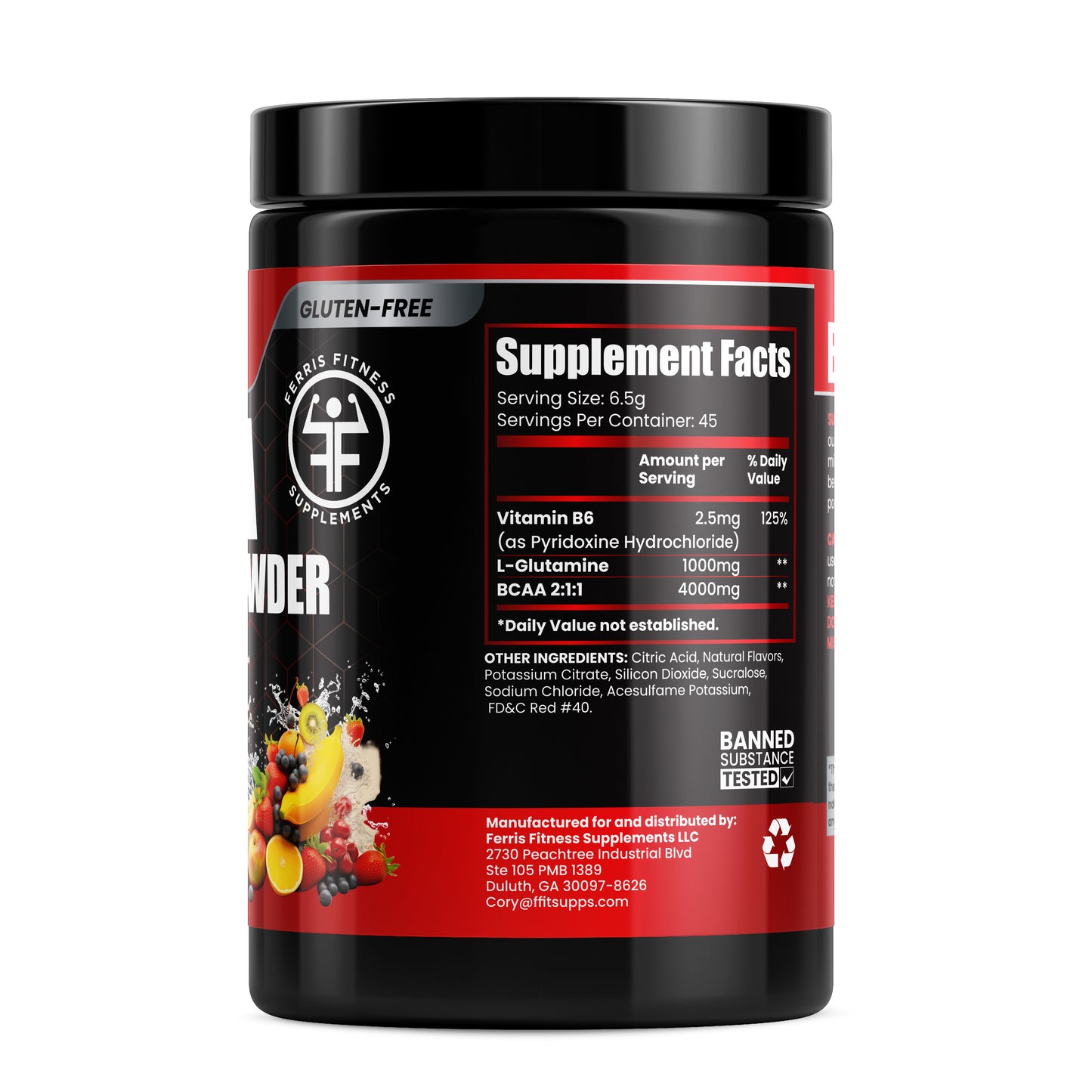BCAA Shock Powder (Fruit Punch)