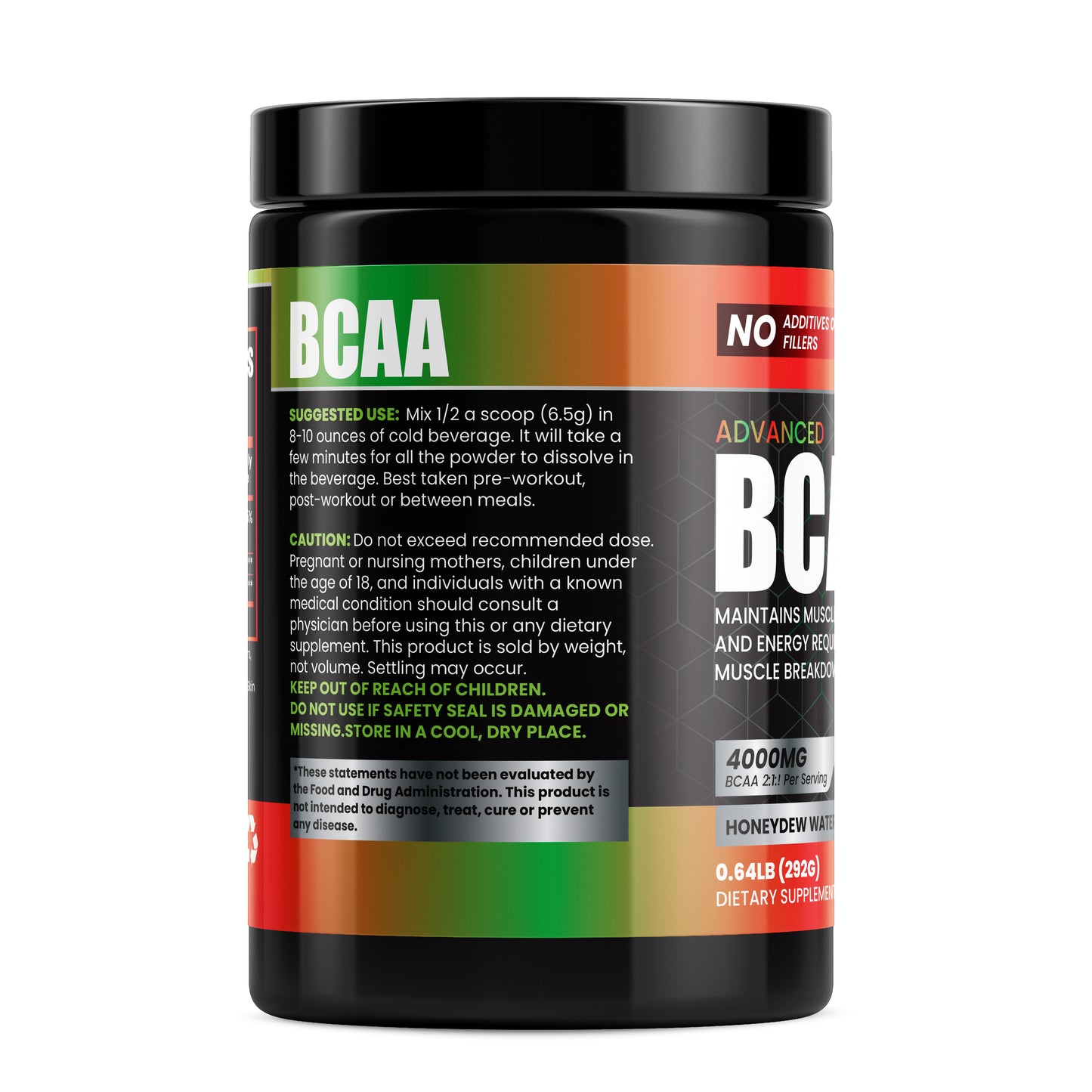 BCAA Post Workout Powder (Honeydew/Watermelon)