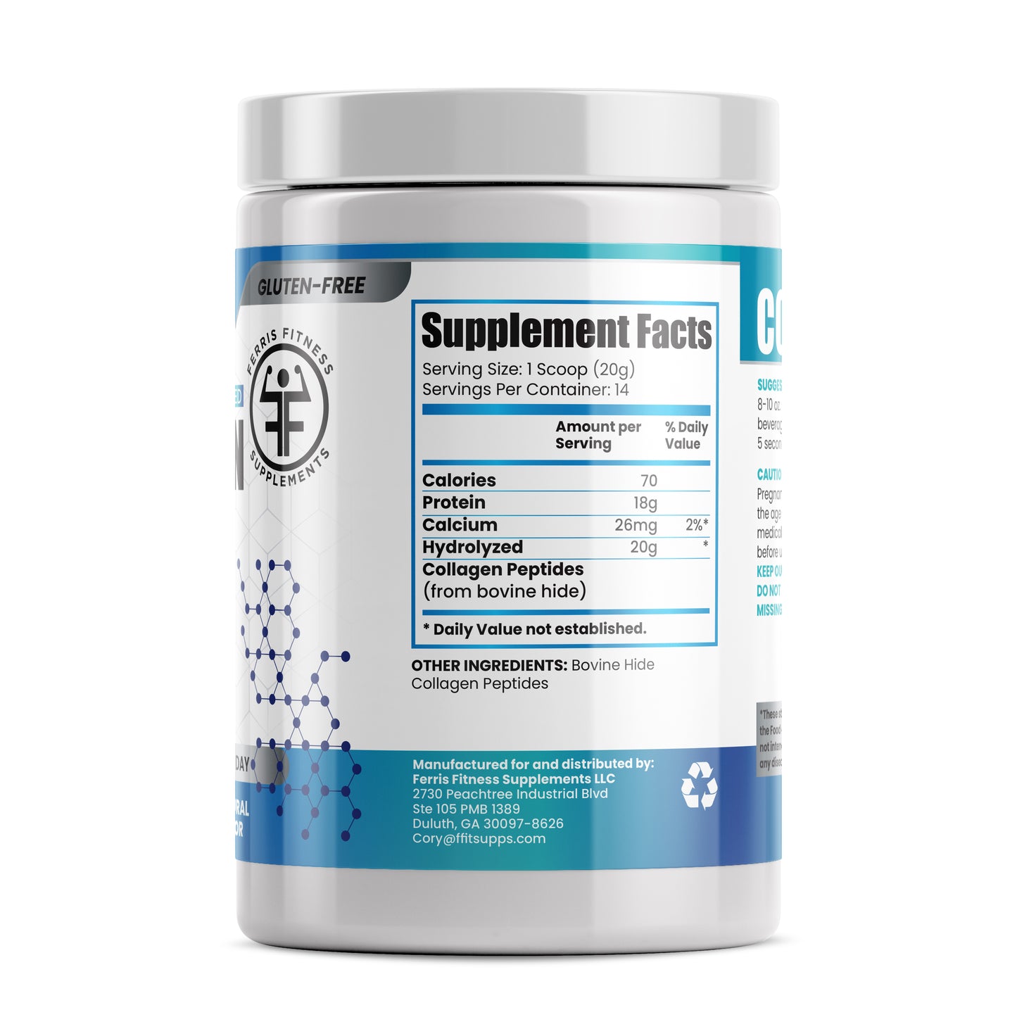 Grass-Fed Hydrolyzed Collagen Peptides (Out of stock)