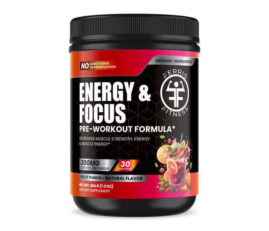 Energy & Focus Pre-Workout — Fruit Punch